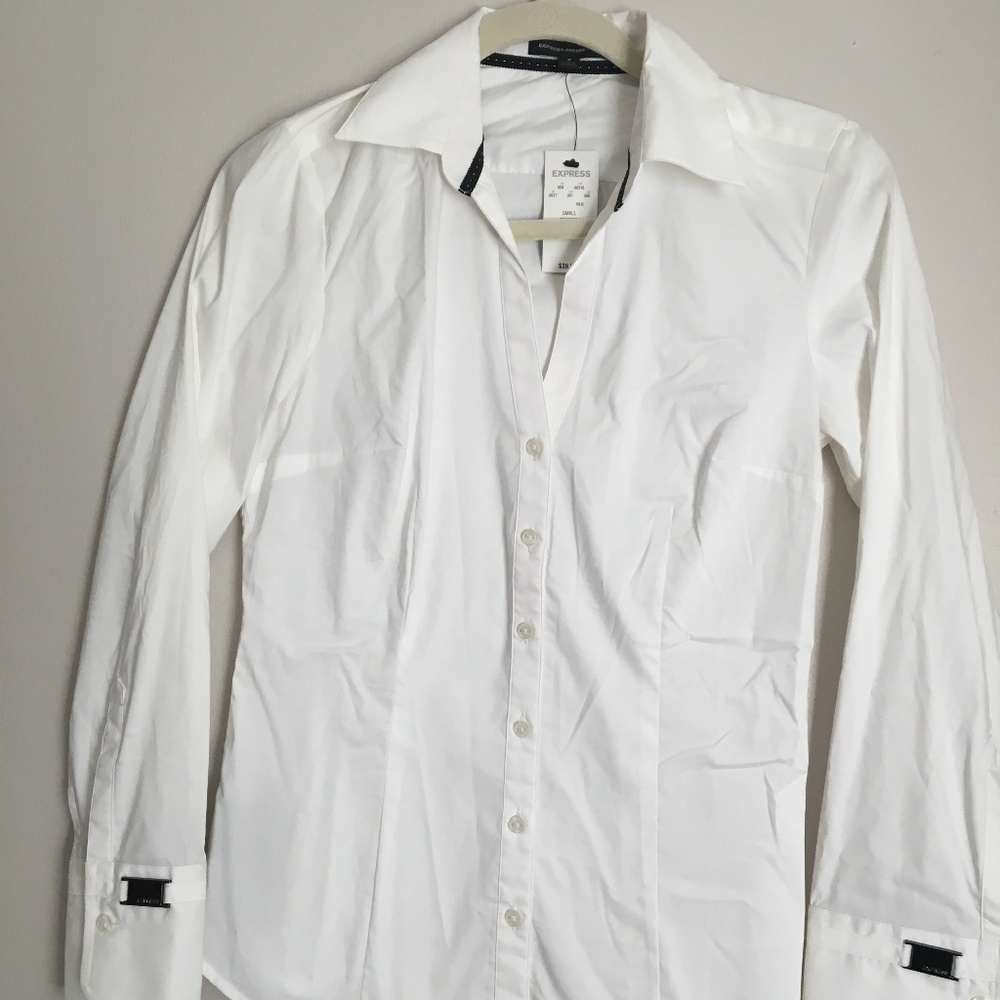 NWT Express Long Sleeve Essential Shirt